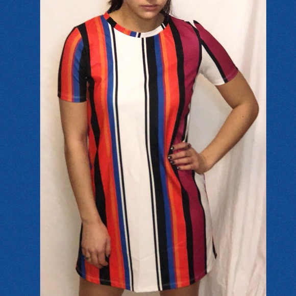 zara striped dress - Picture 1 of 2